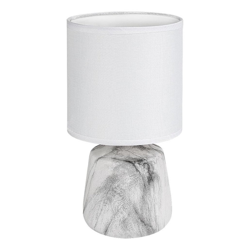 Rabalux - Tafellamp 1xE14/40W/230V wit/marmerdecor