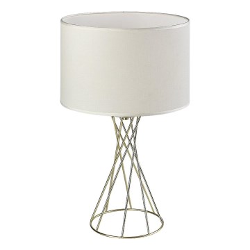 Rabalux - Tafellamp 1xE27/40W/230V goud/wit