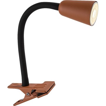 Rabalux - Tafellamp met klem 1xGU10/7W/230V oranje