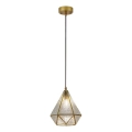 Rabalux - Tiffany glas-in-lood Hanglamp aan een touw 1xE14/40W/230V goud