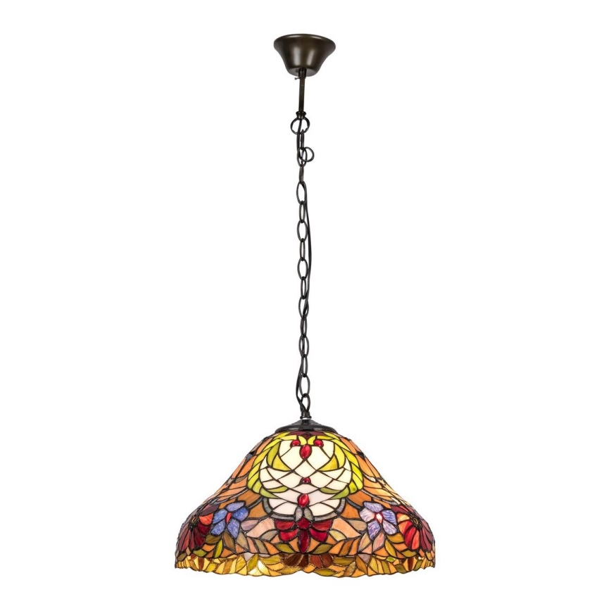 Rabalux - Tiffany Hanglamp 2xE27/60W/230V