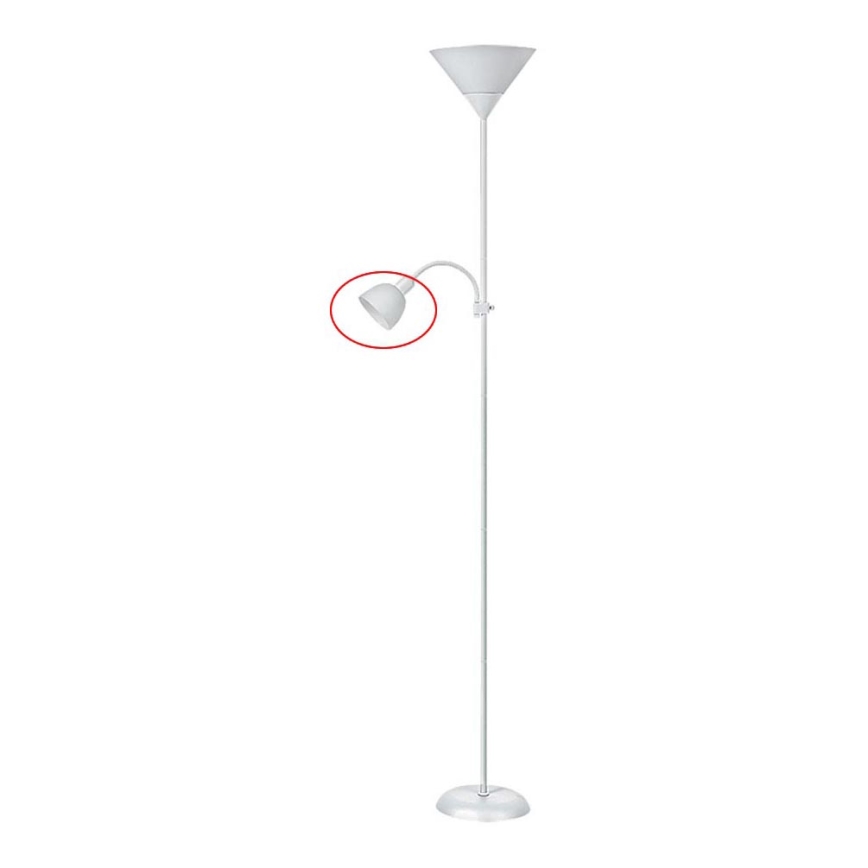 Rabalux - Vervangende lampenkap voor vloerlamp ACTION E14 (klein)smallwhite