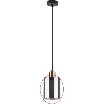 Rabalux - Vervangingsglas voor PEREZ E27-armaturen, Ø 13 cm