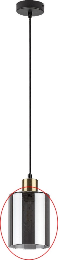 Rabalux - Vervangingsglas voor PEREZ E27-armaturen, Ø 13 cm