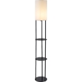 Rabalux - Vloerlamp met planken 1xE27/40W/230V zwart