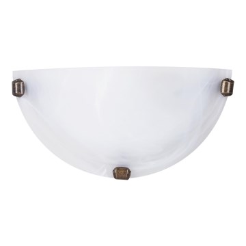 Rabalux - Wandlamp 1xE27/60W/230V met albastglas