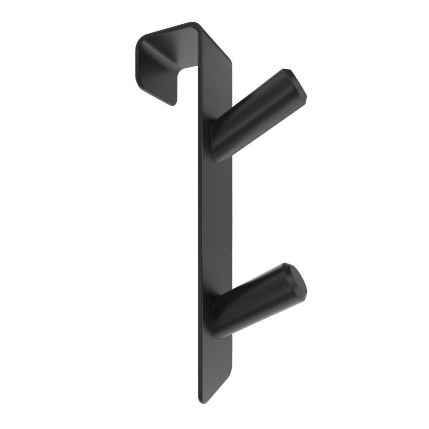 Radiatorhaak INOX roestvrij staal/zwart