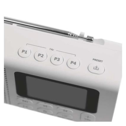 Radio DAB DAB+ FM 3W/5V/4xAA wit