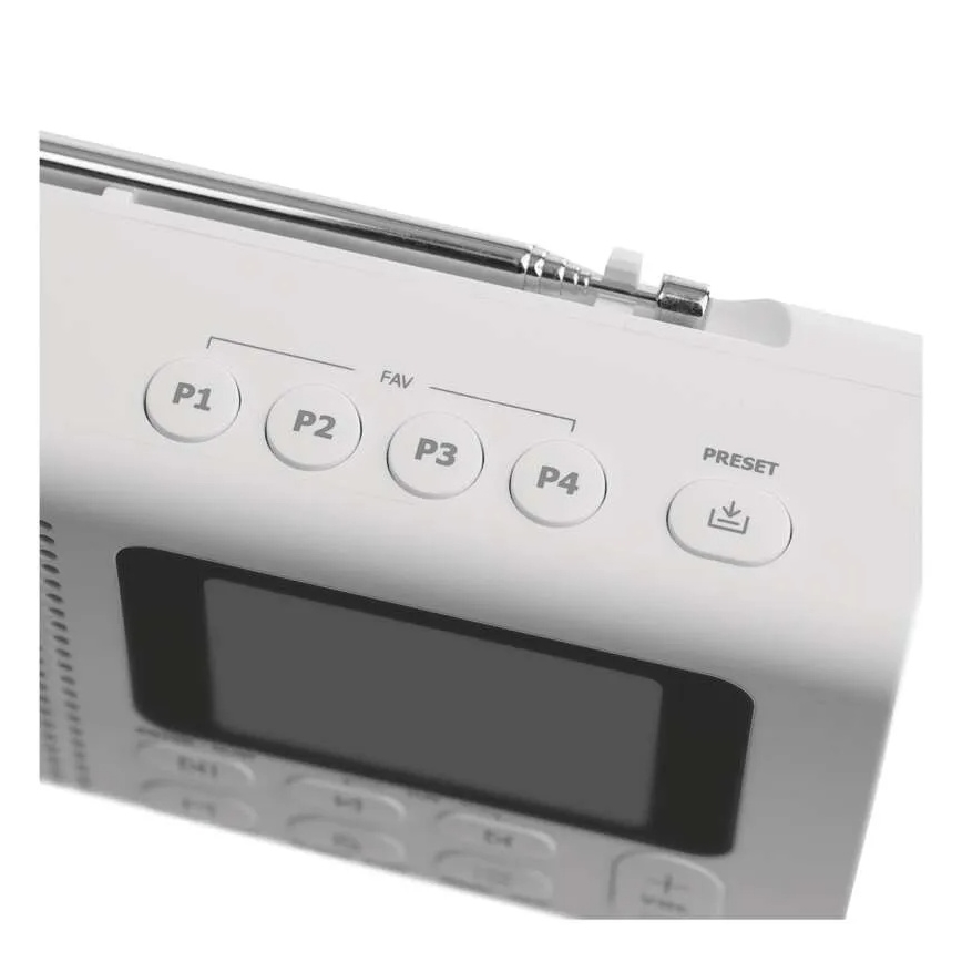 Radio DAB DAB+ FM 3W/5V/4xAA wit