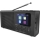 Radio DAB DAB+ FM 3W/5V/4xAA zwart