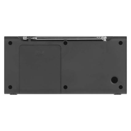 Radio DAB DAB+ FM 3W/5V/4xAA zwart