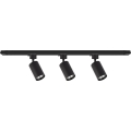 Railspot voor het TIGER railsysteem 3xGU10/10W/230V, zwart