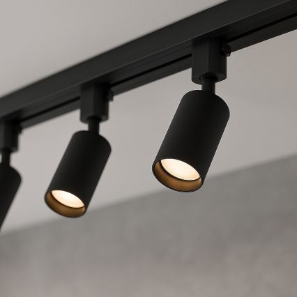 Railspot voor het TIGER railsysteem 3xGU10/10W/230V, zwart