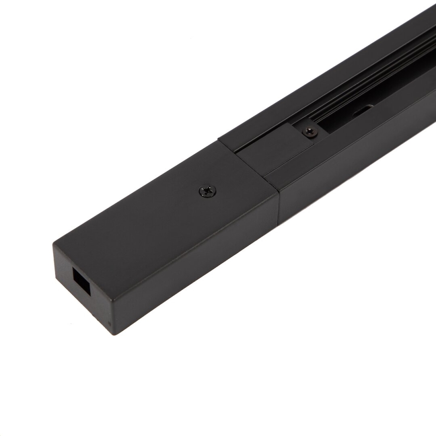 Railsysteem 1-fase TRACK 2 m zwart