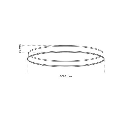 Railsysteem MAGNETIC TRACK Ø 60 cm zwart