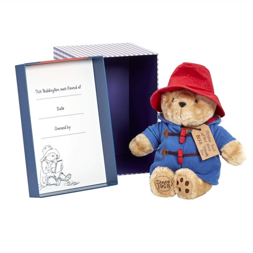 Rainbow - Pluche Paddington in een geschenkdoos