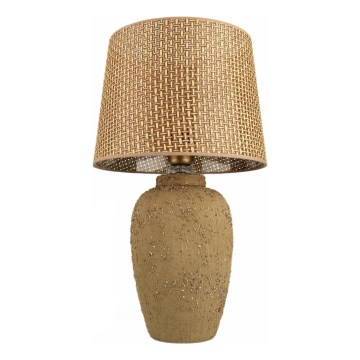 RAMZES bureau lamp 1xE27/40W/230V bruin