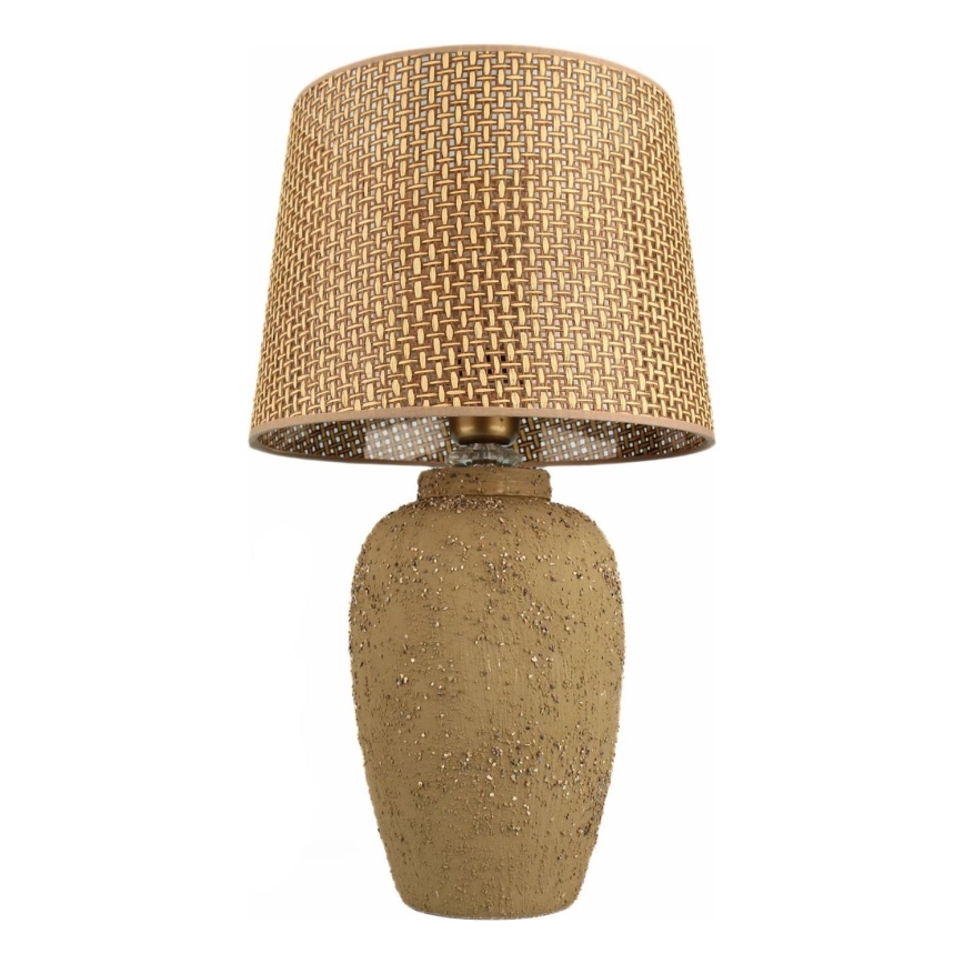 RAMZES bureau lamp 1xE27/40W/230V bruin
