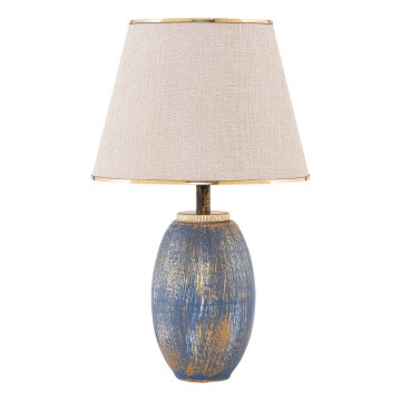 RAMZES bureau lamp 1xE27/40W/230V crème/blauw