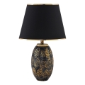RAMZES bureau lamp 1xE27/40W/230V zwart/goud