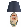 RAMZES tafellamp 1xE27/40W/230V blauw/beige