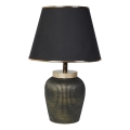 RAMZES Tafellamp 1xE27/40W/230V zwart/goud