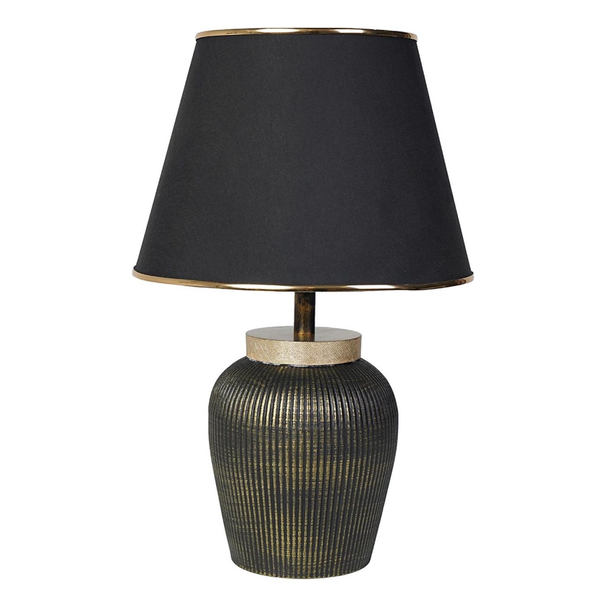 RAMZES Tafellamp 1xE27/40W/230V zwart/goud