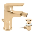 RAV Slezák CO145.0KZ - Bidetkraan + afvoer COLORADO 14,3 cm glanzend goudkleurig