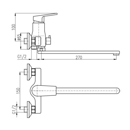 RAV Slezák CO153.5CMATZ - Badmengkraan COLORADO zwart/goud