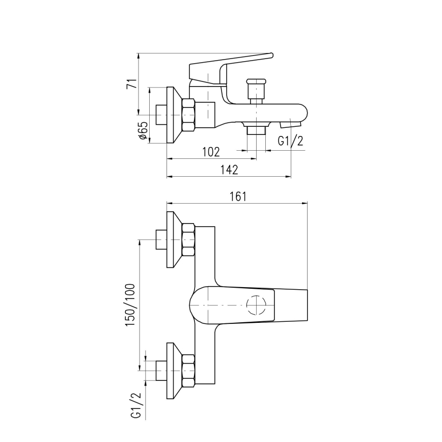 RAV Slezák CO154.5CMATZ - Badmengkraan COLORADO zwart/goud