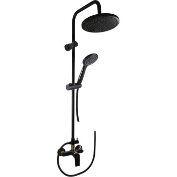 RAV Slezák CO182.5/7CMATZ - COLORADO doucheset met mengkraan zwart/goud