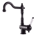 RAV Slezák L508.0/8CMAT - Keuken-/wastafelmengkraan LABE RETRO 25,6 cm mat zwart