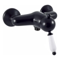 RAV Slezák L581.5CMAT - Douchekraan LABE RETRO 12,3 cm mat zwart