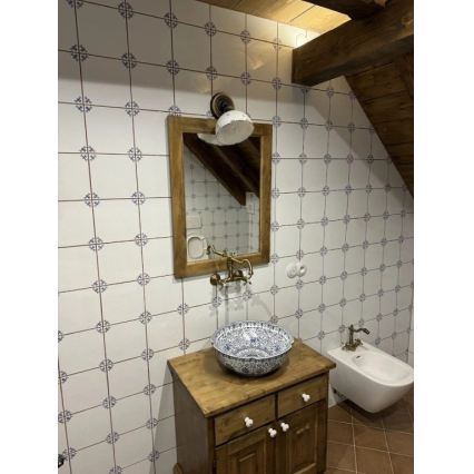 RAV Slezák MK102.5/28SM - Kraan voor wastafel en gootsteen MORAVA RETRO 16,8 cm antiek messing