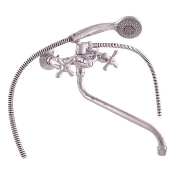 RAV Slezák MK153.5/1 - Badset met MORAVA-mengkraan, hoogglans chroom