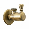 RAV Slezák RV0112SM - RETRO hoekstopkraan antiek messing