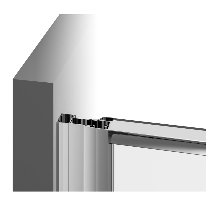 Ravak 37677U00Z1 - PIVOT kwadrant douchecabine 3-delig 90x90 cm gesatineerd