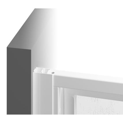 Ravak 940701R211 - Vaste douchewand SUPERNOVA 90x198 cm wit