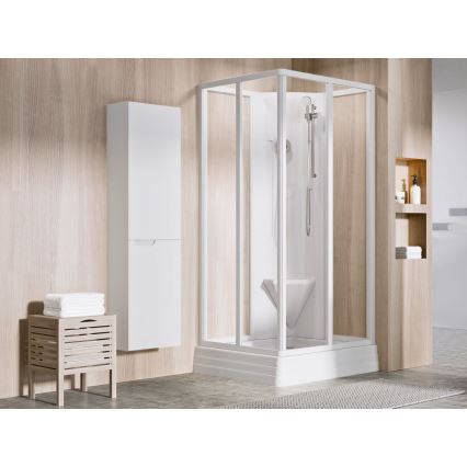 Ravak A007701120 - Vierkante douchebak ANGELA 90x90 cm wit