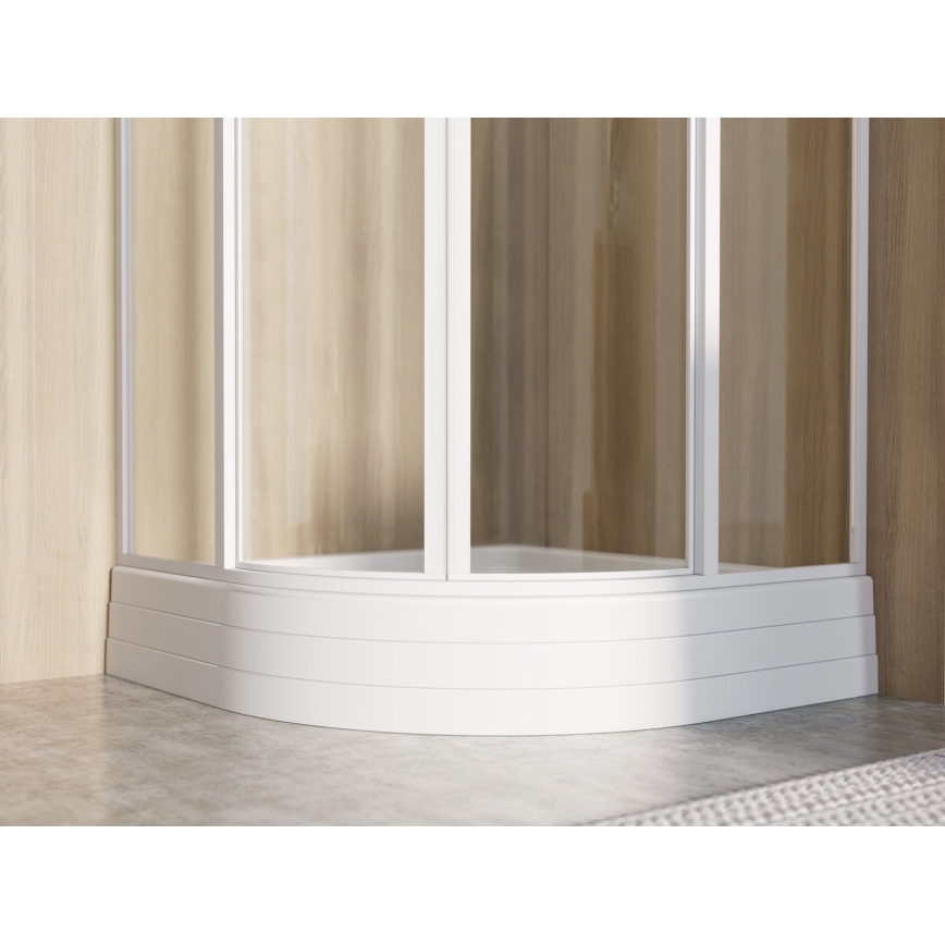 Ravak A204001120 - kwartronde douchebak RONDA 80x80 cm wit