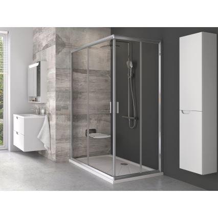 Ravak B8F0000060 - Opklapbaar douchezitje OVO zwart