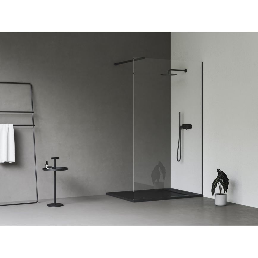 Ravak GW9WA030SZ1 - Inloopdouche WALK-IN 100x200 cm zwart