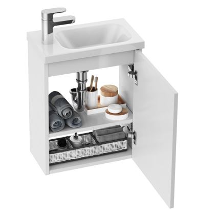 Ravak X000000538 - Onderkast voor wastafel CHROME 40x50 cm wit