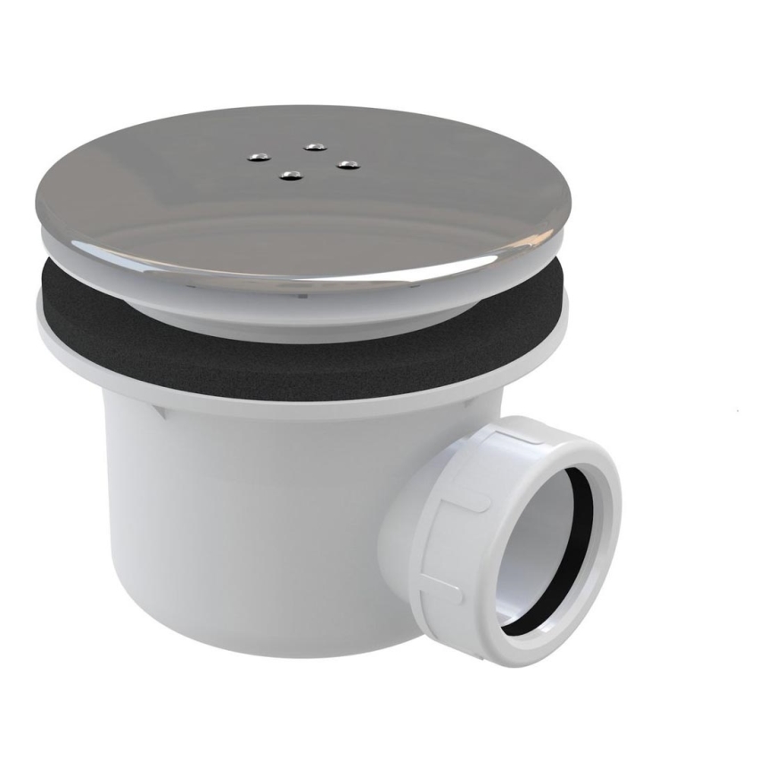 Ravak X01314 - Sifon voor douchebak Ø 11,6 cm, glanzend chroom