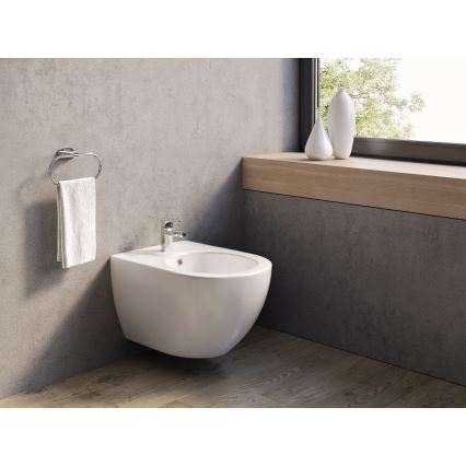Ravak X01517 - UNI CHROME wandbidet, keramiek/wit