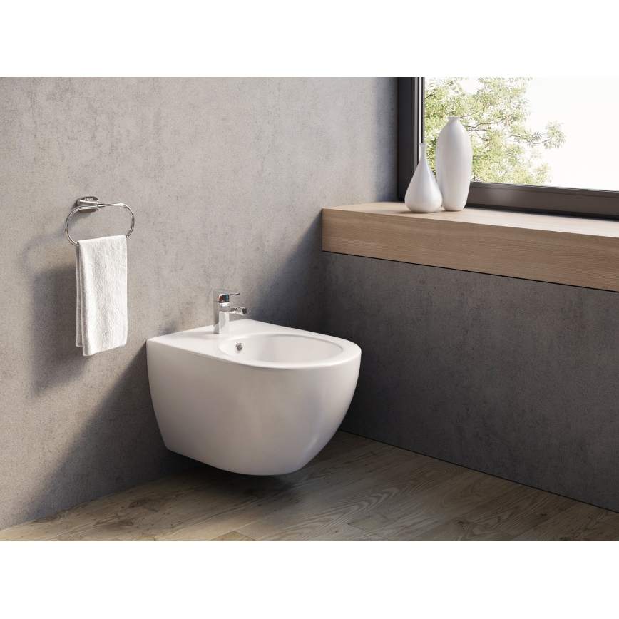 Ravak X01517 - UNI CHROME wandbidet, keramiek/wit