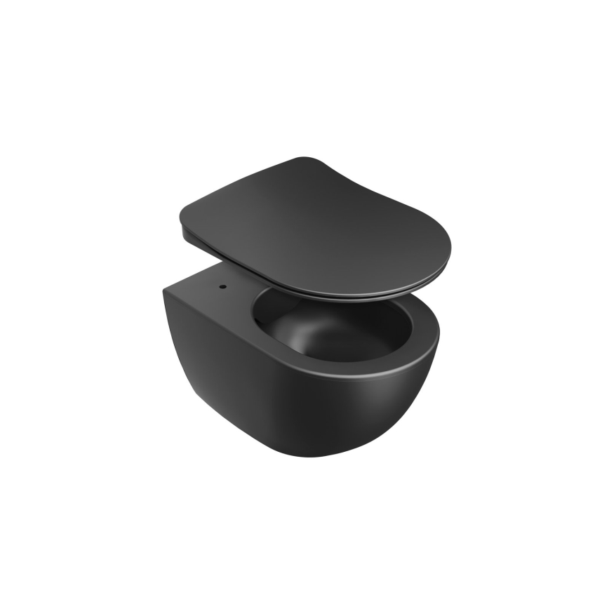 Ravak X01795 - Toiletzitting SoftClose CHROME zwart