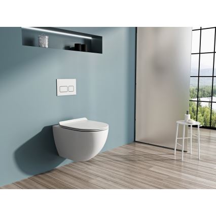 Ravak X01861 - Toiletbril SoftClose VITA SLIM wit