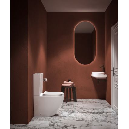 Ravak X01870 - Rimless WC-combinatie met SoftClose-zitting OPTIMA, keramiek/wit