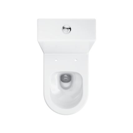 Ravak X01872 - WC-combinatie Rimless met SoftClose-toiletbril ELEGANT keramiek/wit